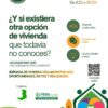 Cartel de la Jornada de Vivienda Colaborativa Hoy: oportunidades, retos y realidades, 30 de octubre, Biblioteca Regional de Murcia, de 9:30 a 19:30