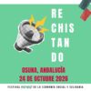 Cartel de Rechistando, Festival Andaluz de la Economía Social y Solidaria: Osuna, Andalucía, 24 de octubre de 2026